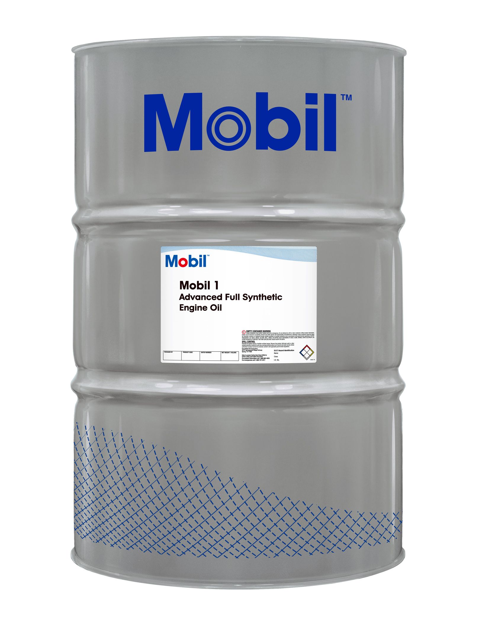 MOBIL 1 10W-30 100% SYNTHETIC, 55 Gallon Drum